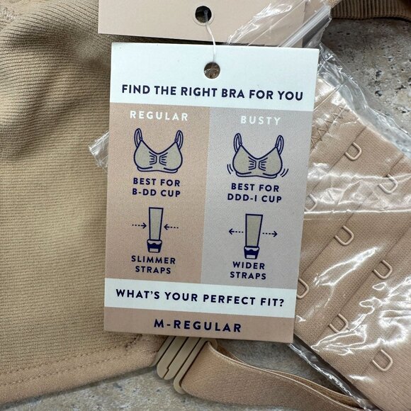 Kindred Bravely Womens Hands-Free Pumping & Nursing Bra M-Regular 34B-DD Beige - Picture 9 of 9